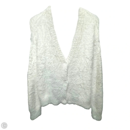 Sweater Cardigan By Bella Dahl In White, Size: Xs