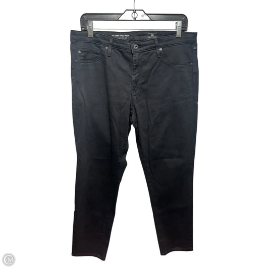 Jeans Skinny By Adriano Goldschmied In Black, Size: 31 petite