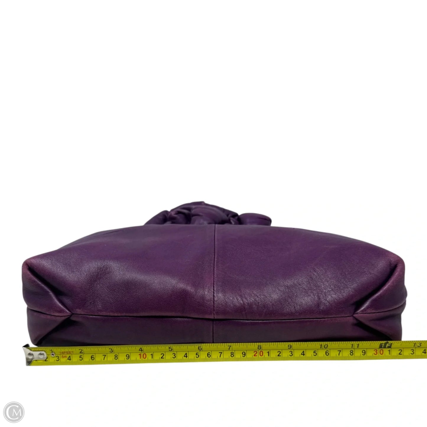 Elephant Leather Hobo Bag By David & Scotti C Anthropologie, Size: Medium