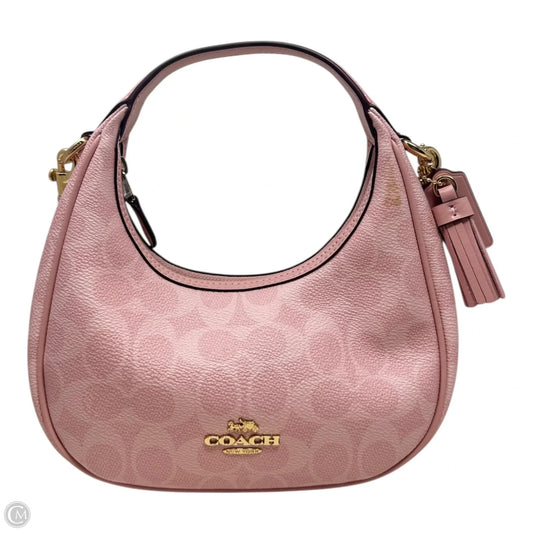 Mini Carmen Crossbody Handbag Leather By Coach, Size: Small AS IS