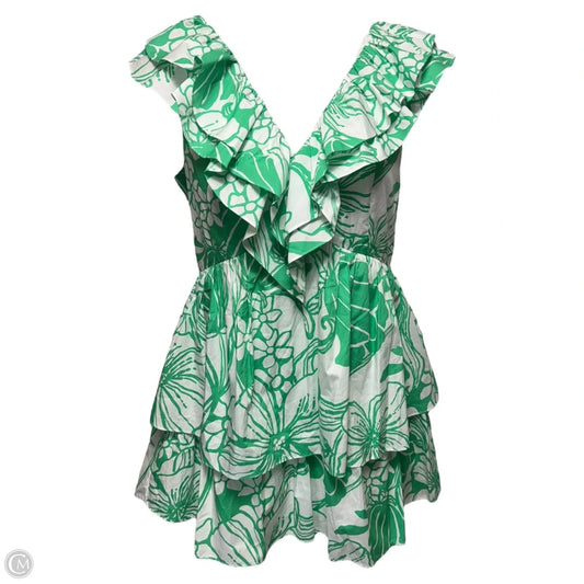 Dress Designer By Lilly Pulitzer In Floral Print, Size: 12