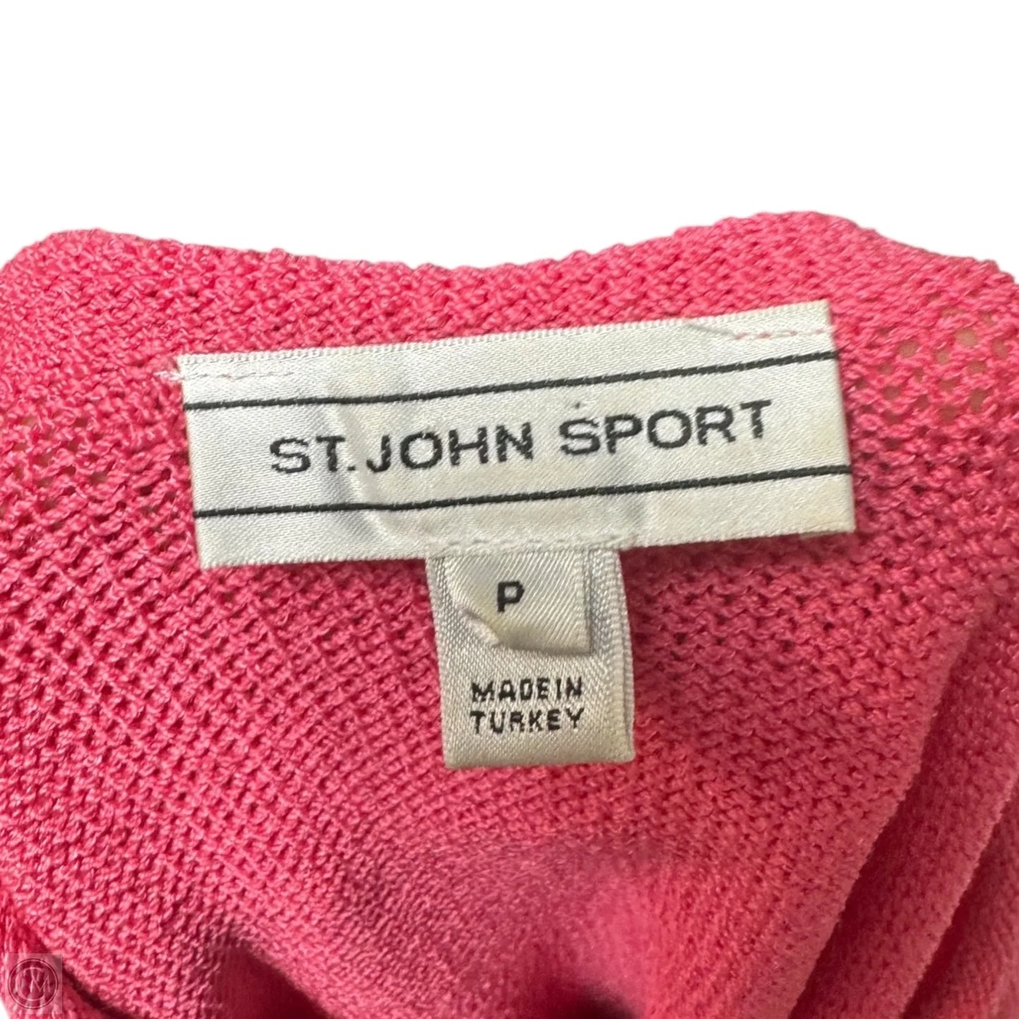 Knit Dress Midi By St John Sport In Pink, Size: S