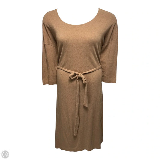 Dress Casual Midi By Haven In Brown, Size: XL
