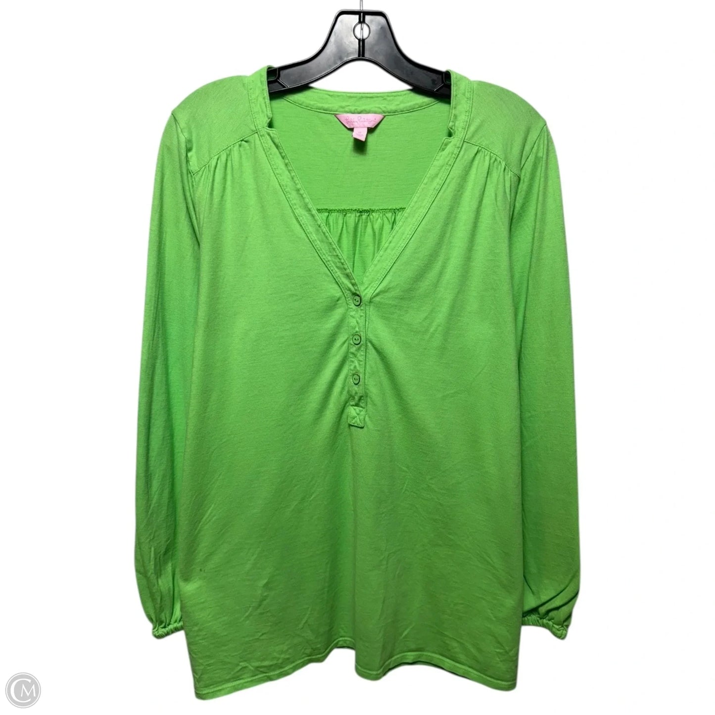 Marlie Knit Top Designer By Lilly Pulitzer In Green, Size: XL