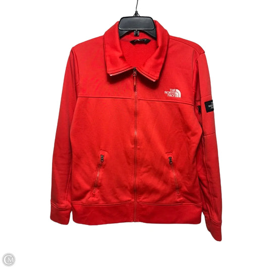 Athletic Jacket By The North Face In Red, Size: L