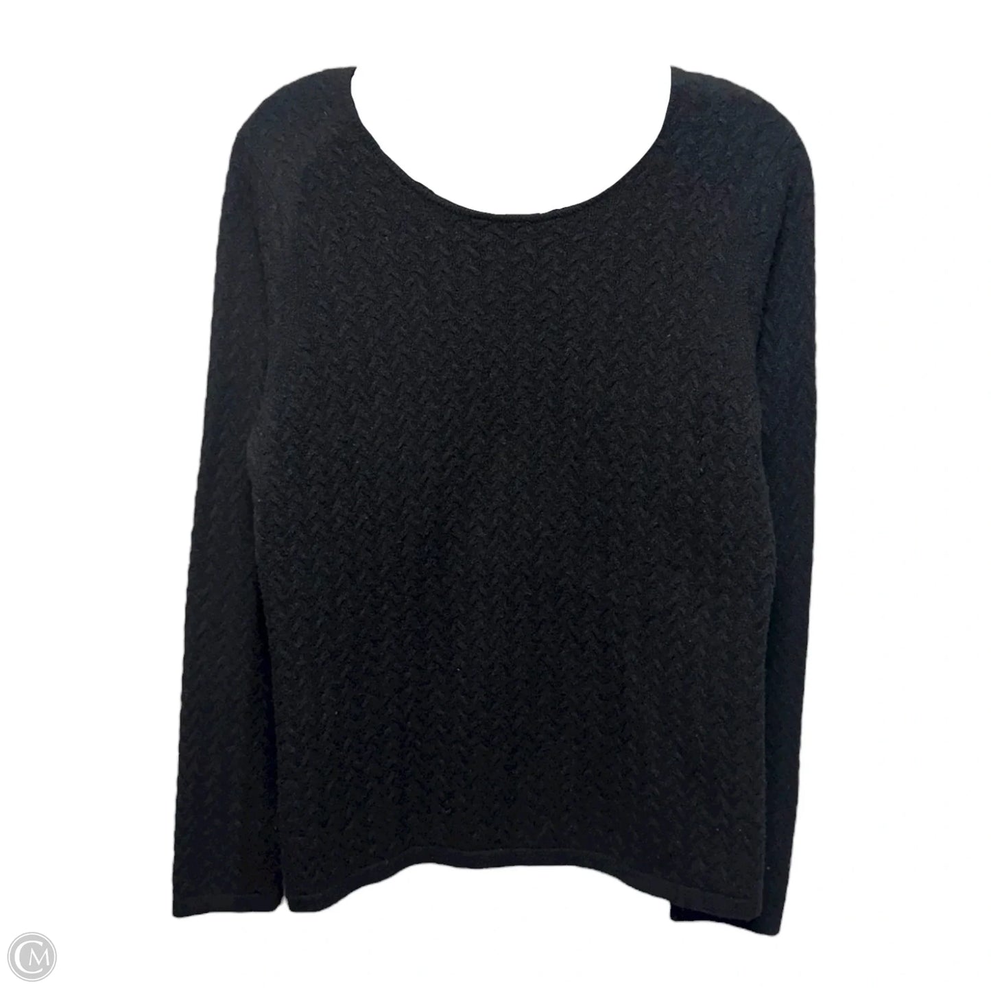 Sweater Cashmere By Charter Club In Black, Size: M