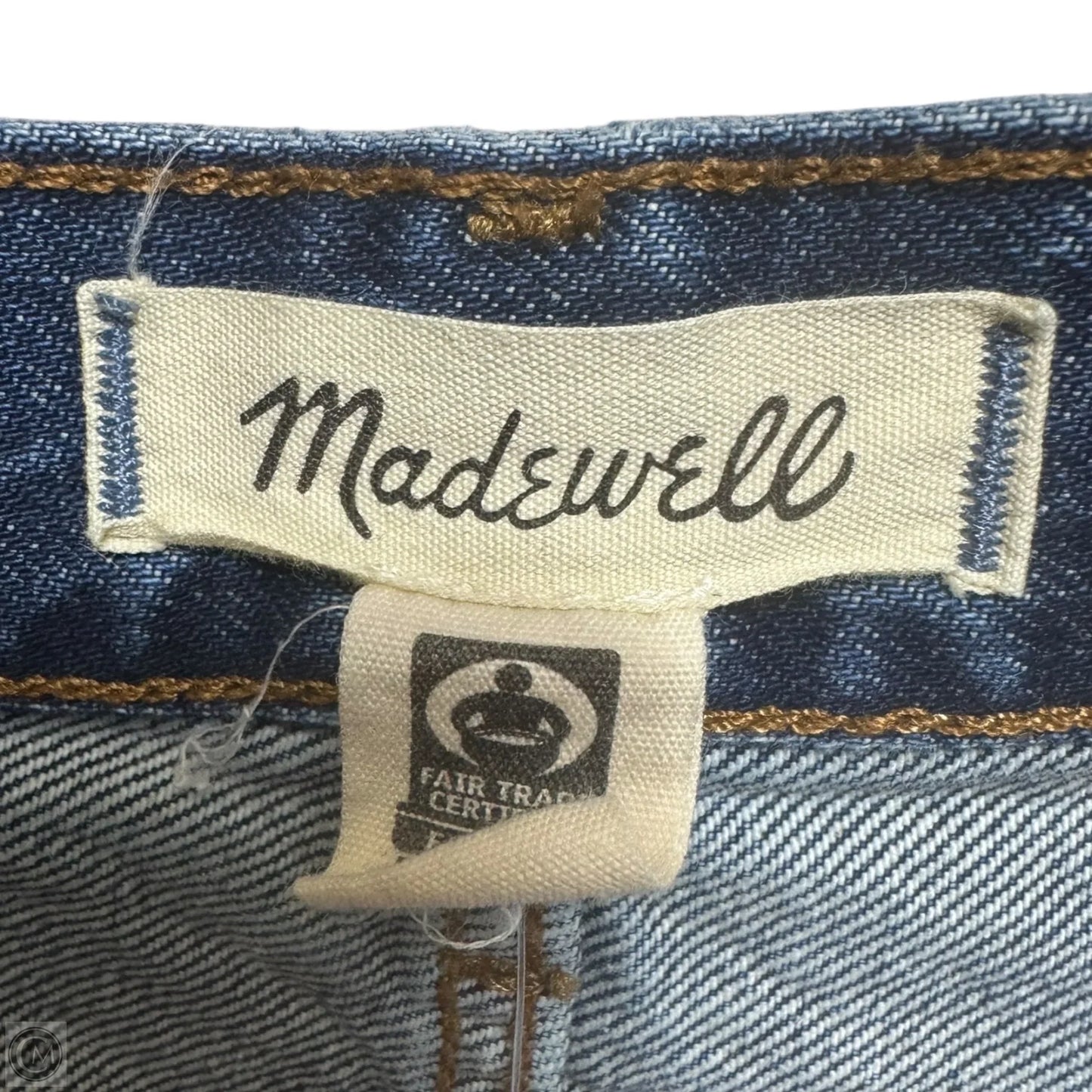 Low-Slung Baggy Jeans By Madewell In Blue Denim, Size: 28