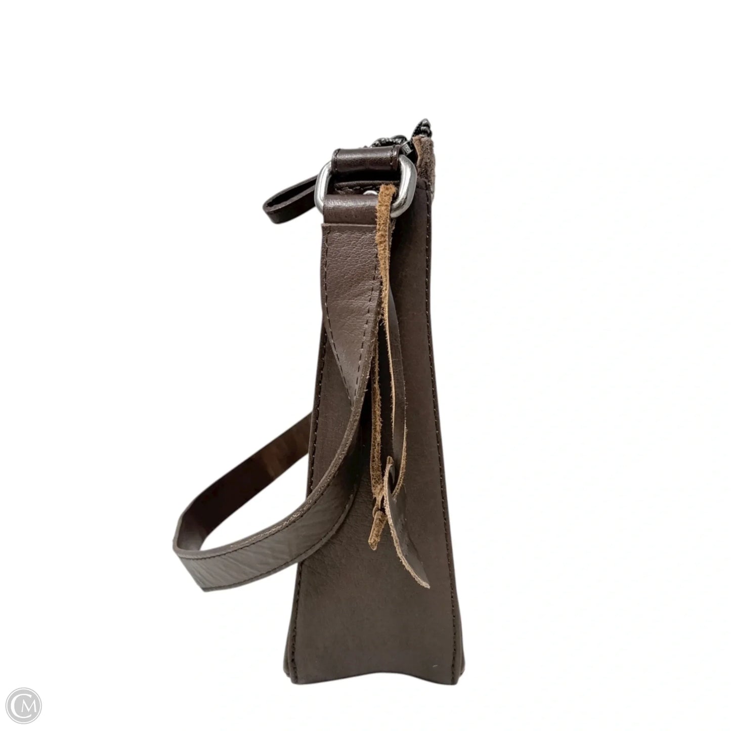 Lilla Leather Crossbody Bag By Spikes & Sparrows, Size: Medium