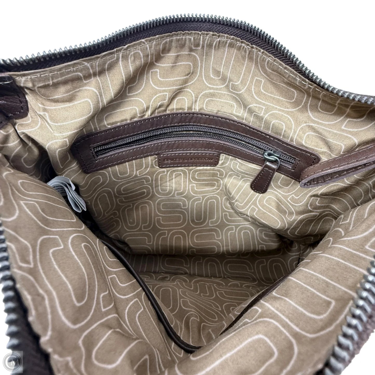 Lilla Leather Crossbody Bag By Spikes & Sparrows, Size: Medium