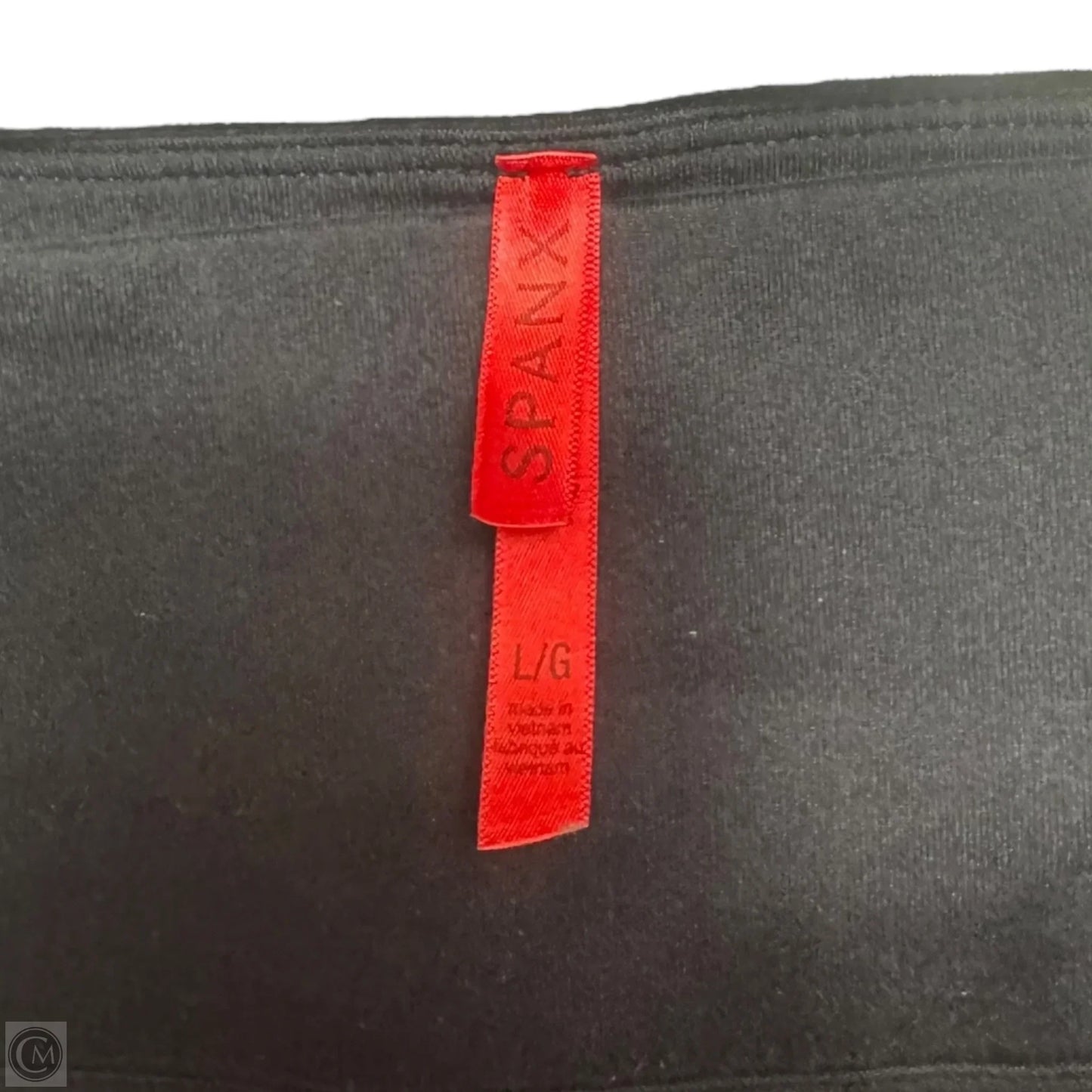 Athletic Leggings By Spanx In Black, Size: L