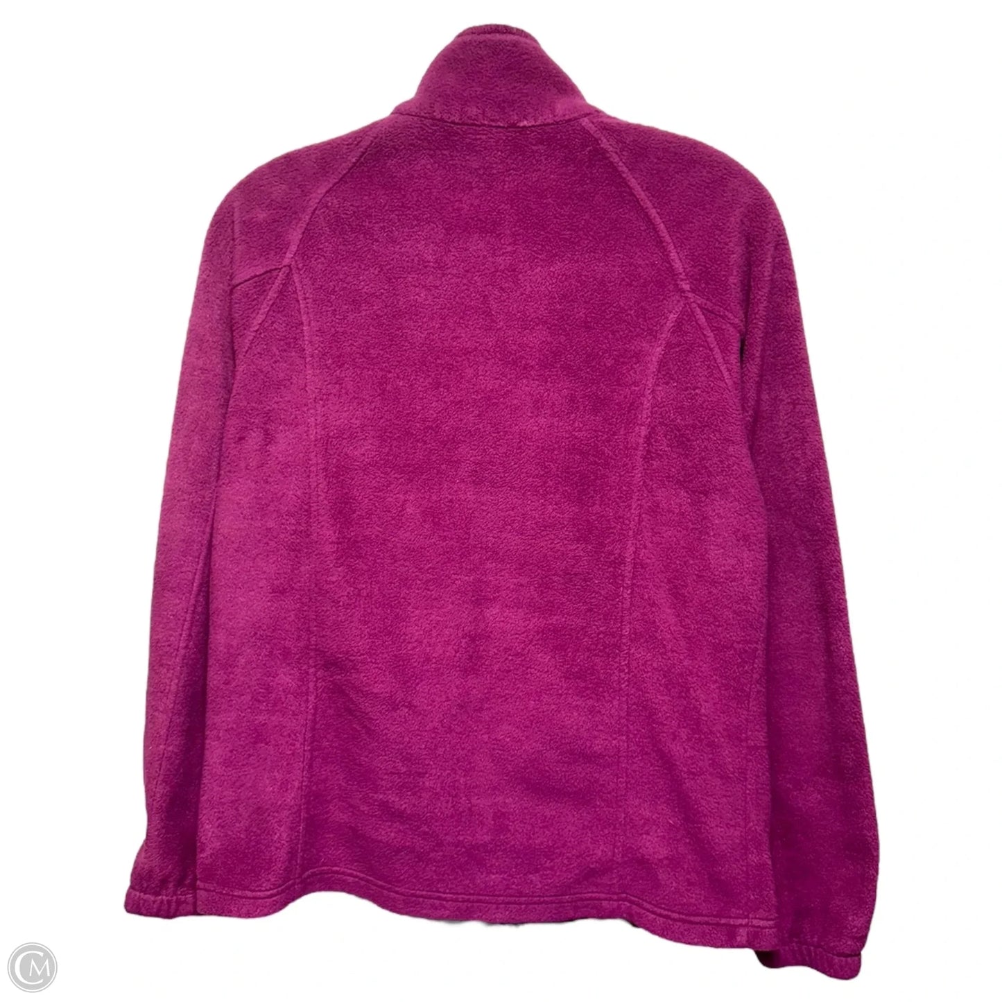 Jacket Fleece By Columbia In Purple, Size: M