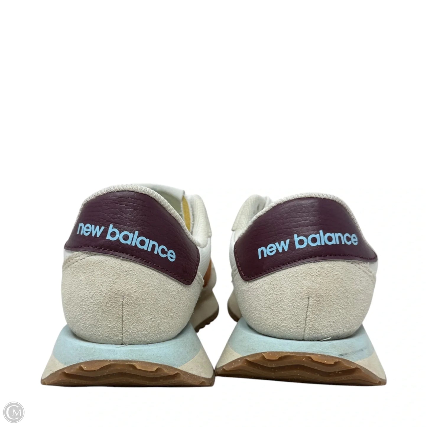 Shoes Athletic By New Balance In Cream & Orange, Size: 10