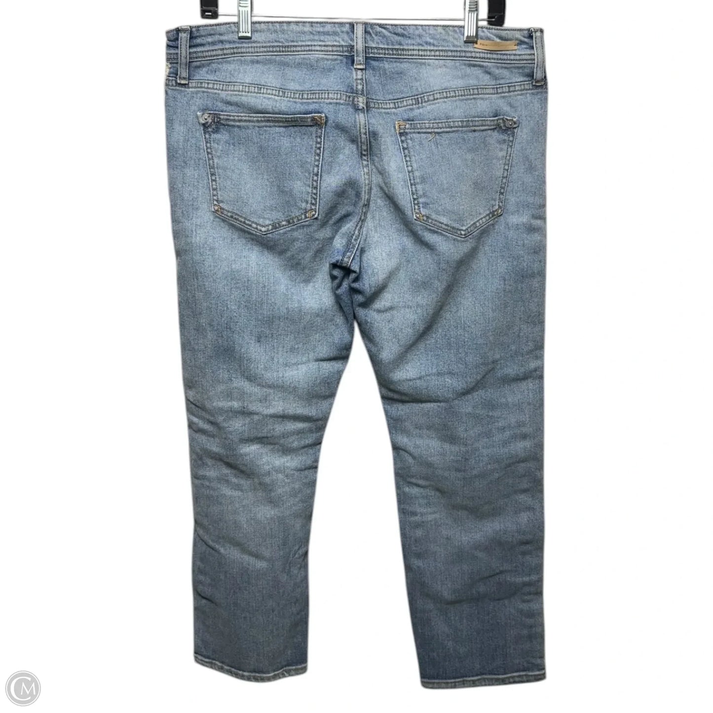 Slim Boyfriend Jeans By Pilcro In Blue Denim, Size: 8/29 Petite