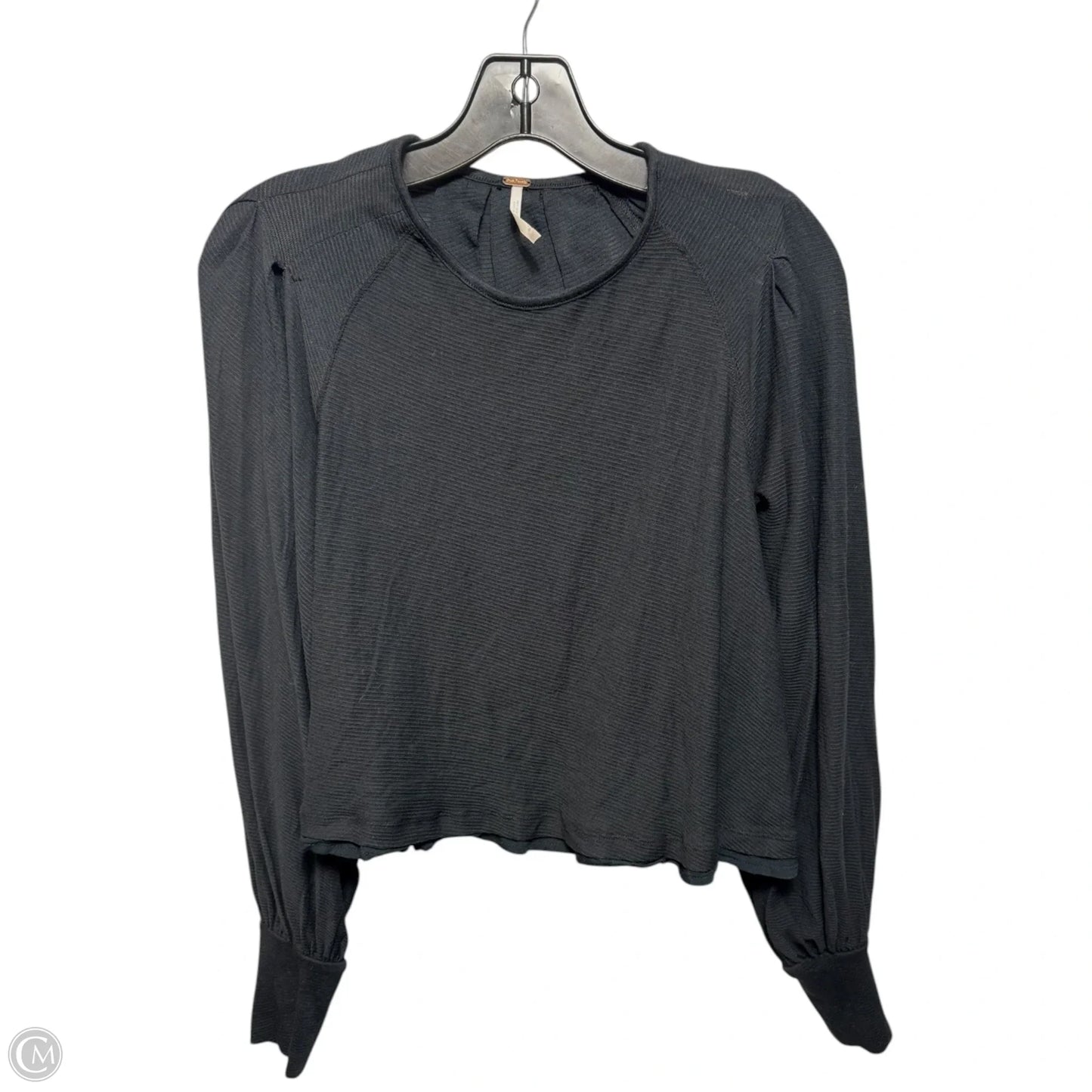 Top Long Sleeve By Free People In Black, Size: Xs