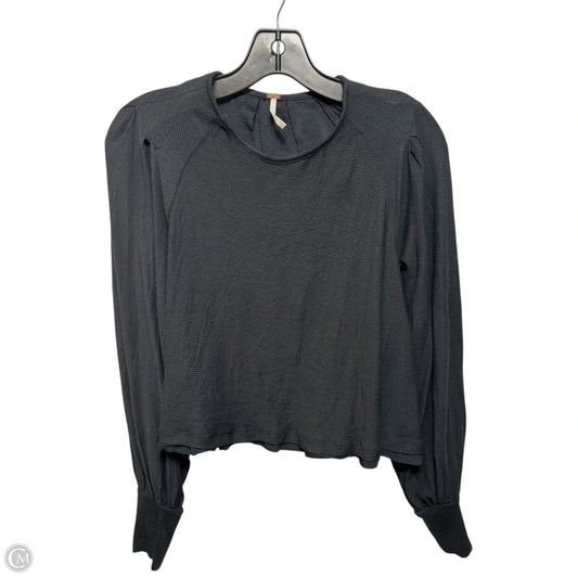 Top Long Sleeve By Free People In Black, Size: Xs
