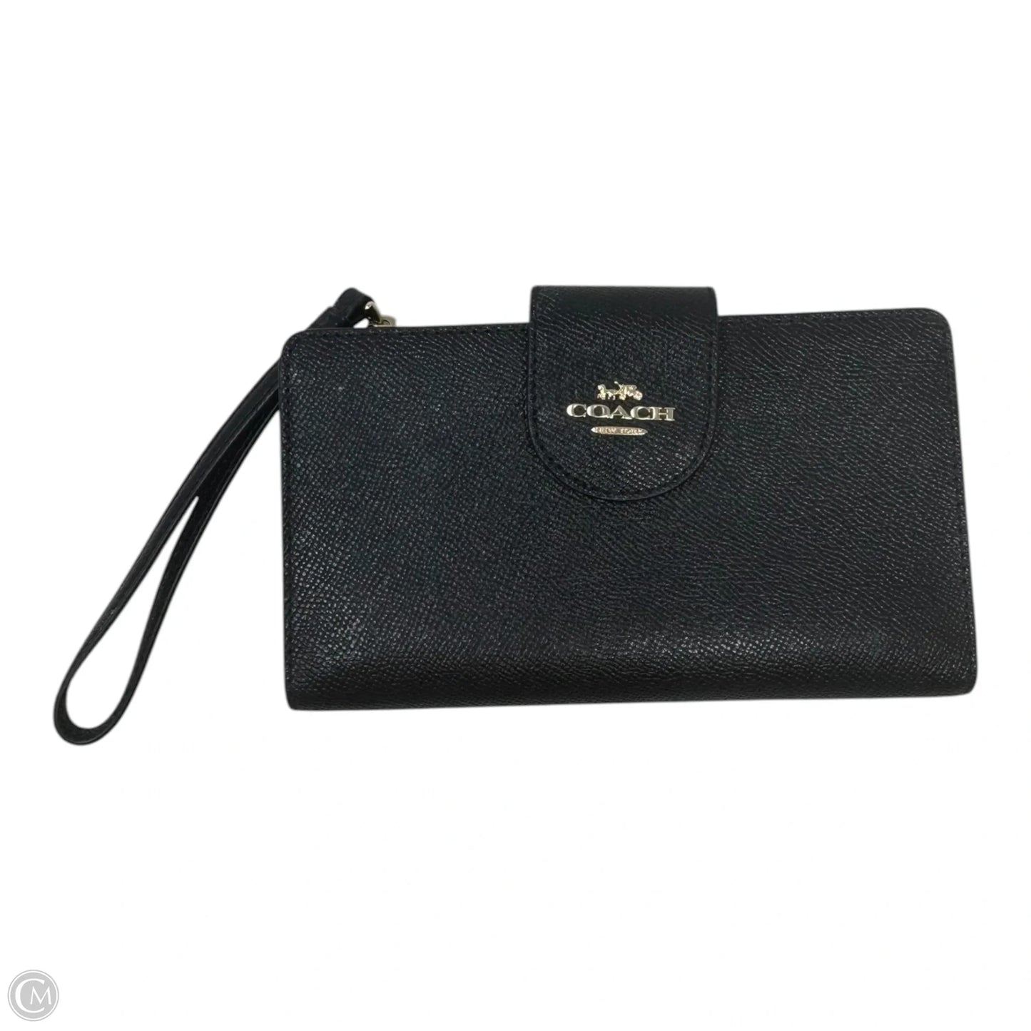 Wristlet Wallet Designer By Coach, Size: Large