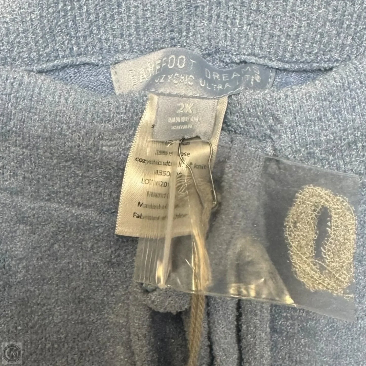 CozyChic Ultra Lite Track Pant By Barefoot Dreams In Blue, Size: 2X