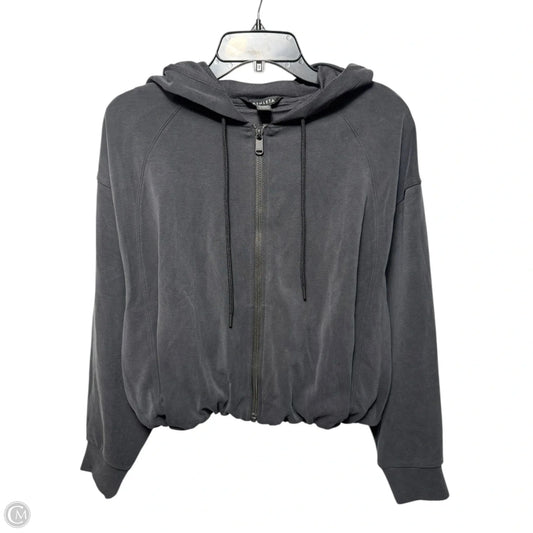 Athletic Jacket By Athleta In Grey, Size: S