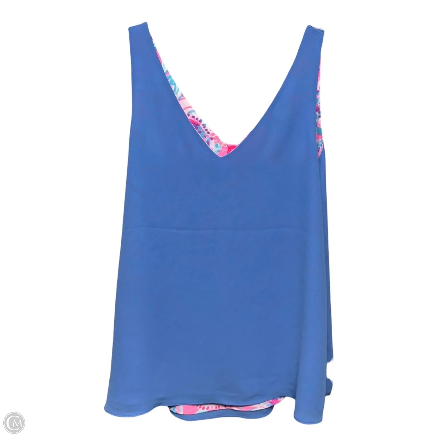 Florin Reversible Top Sleeveless Designer By Lilly Pulitzer In Multi-colored, Size: Xs