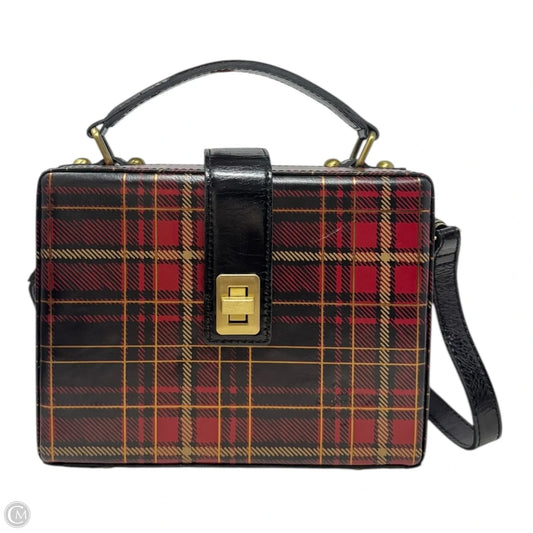 Tauria Tartan Box Bag Designer By Patricia Nash, Size: Small