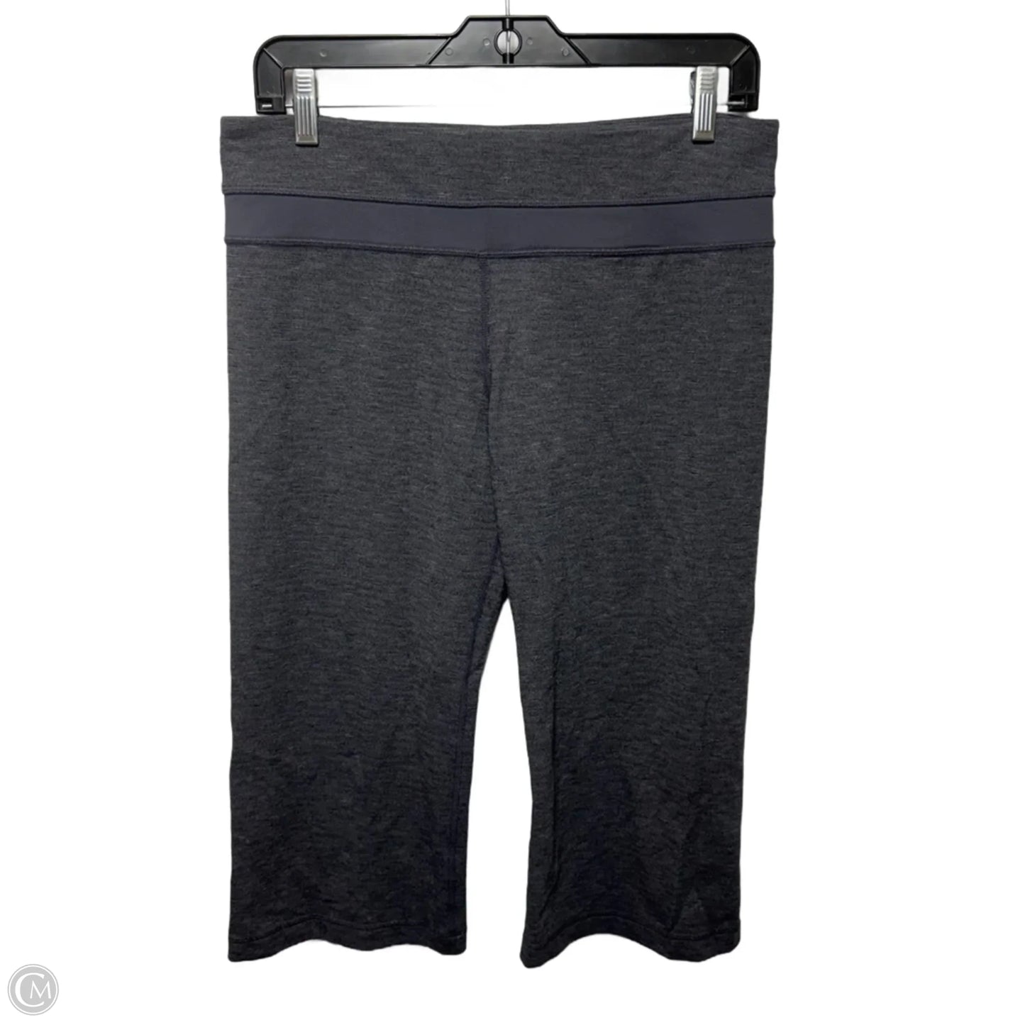 Athletic Leggings Capris By Lululemon In Grey, Size: 10