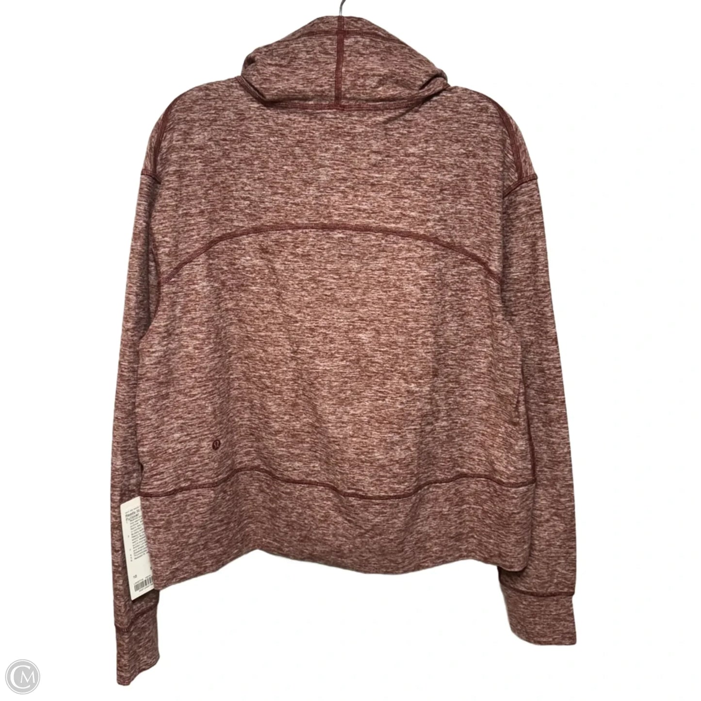 Ready To Rulu Athletic Jacket By Lululemon In Maroon, Size: 10