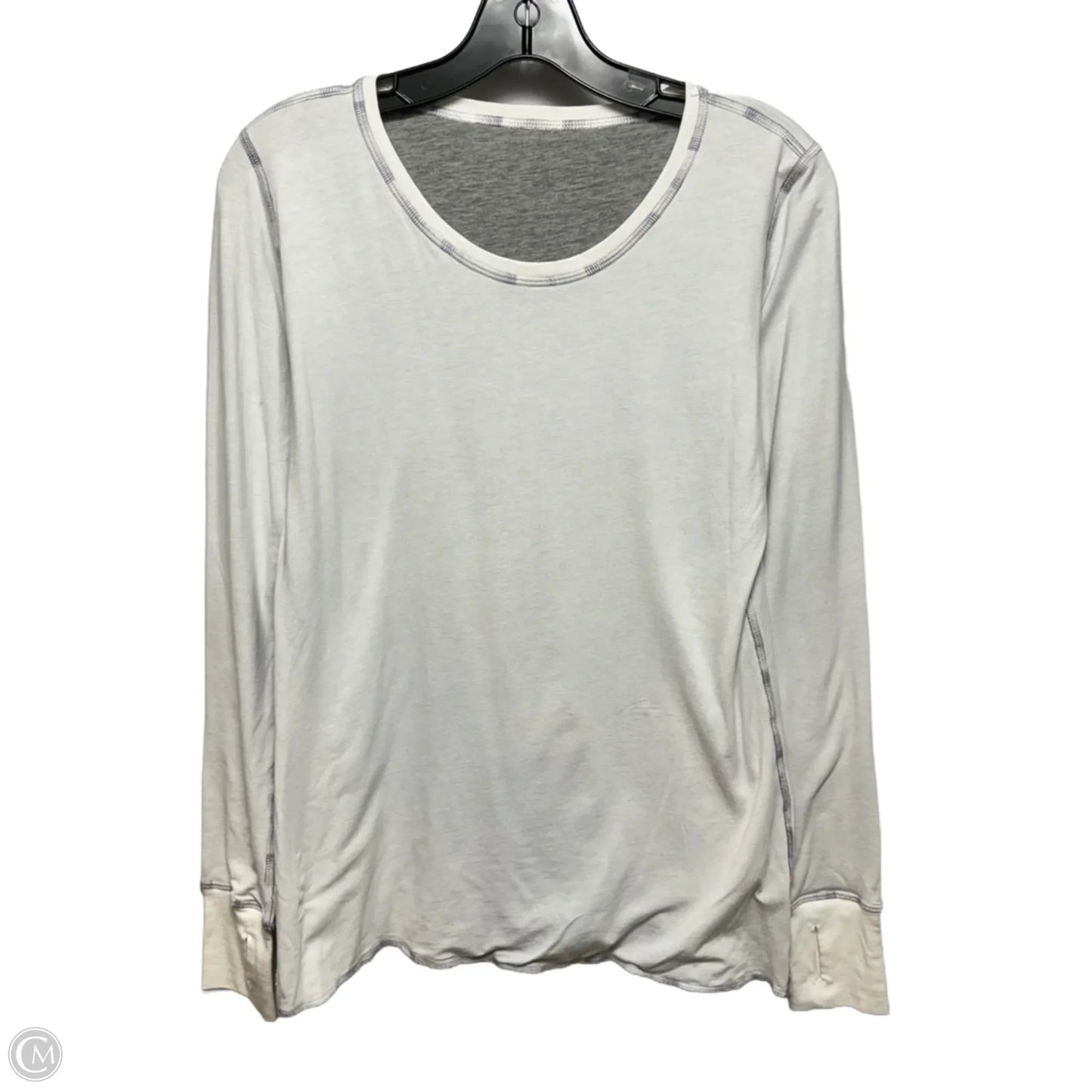 Reversible Top Long Sleeve By Lululemon In White, Size: M