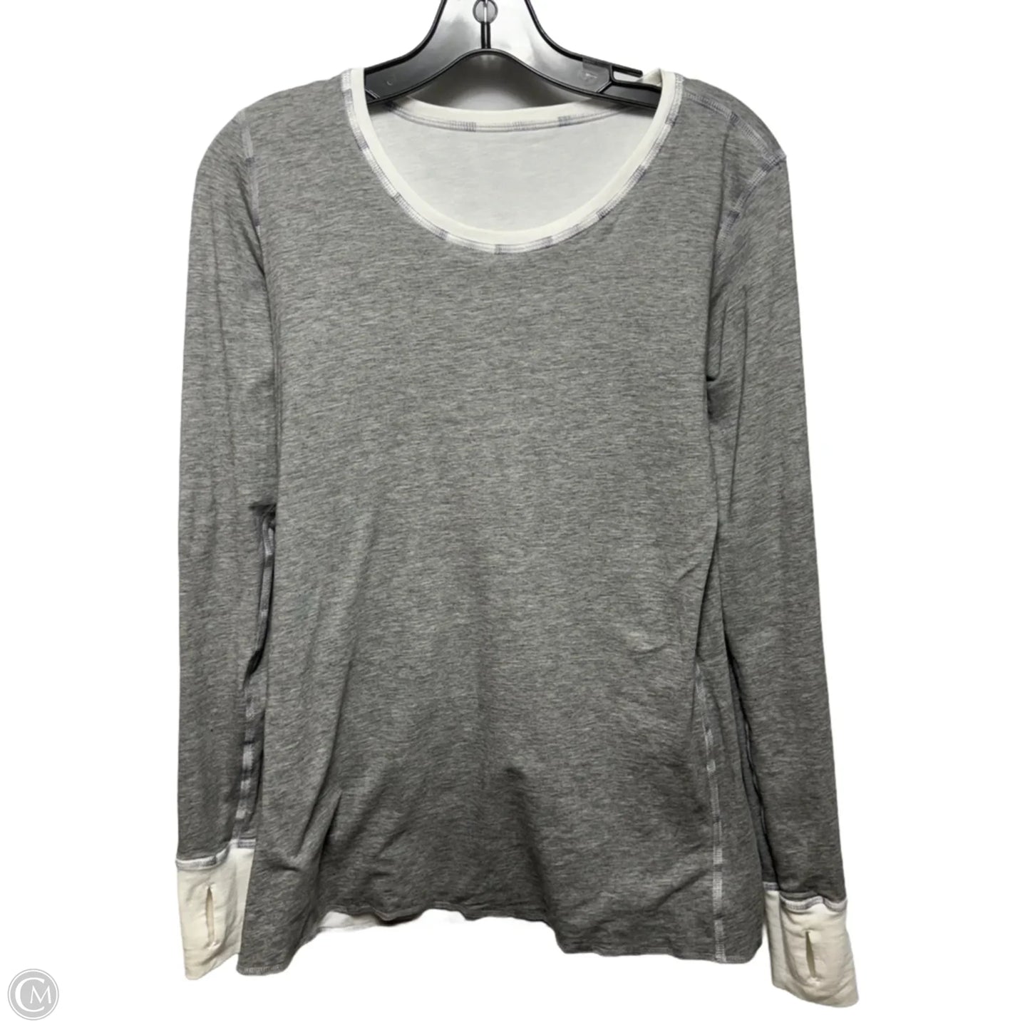 Reversible Top Long Sleeve By Lululemon In White, Size: M