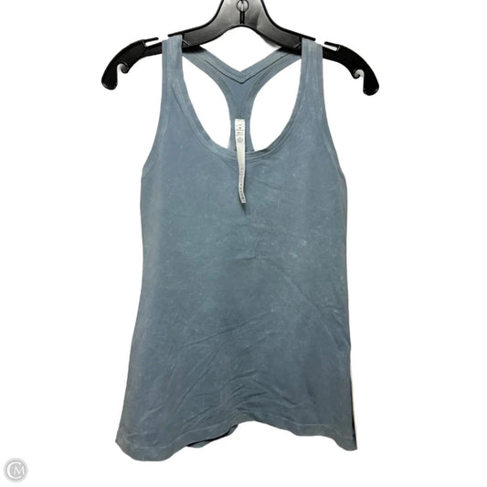 Cool Racerback Athletic Tank Top By Lululemon In Blue, Size: 10