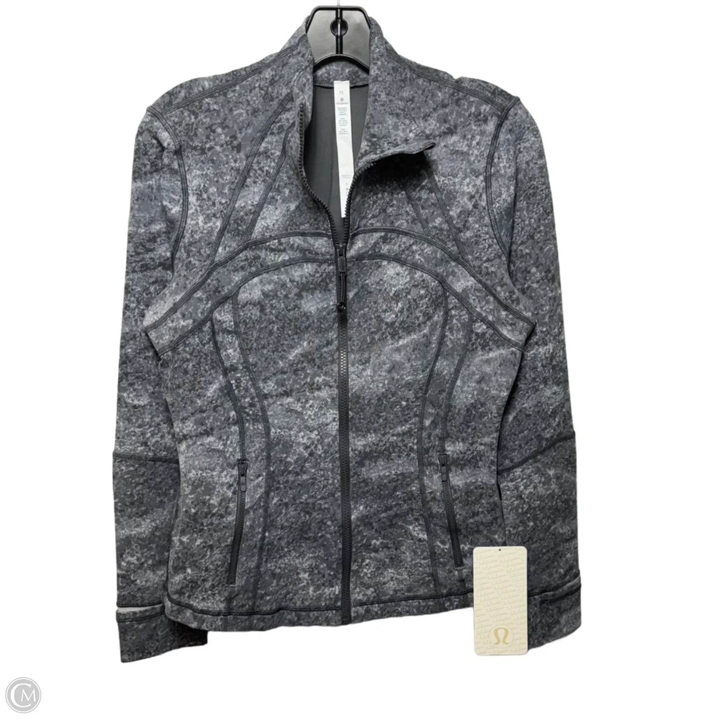 Define Athletic Jacket By Lululemon In Grey, Size: 10