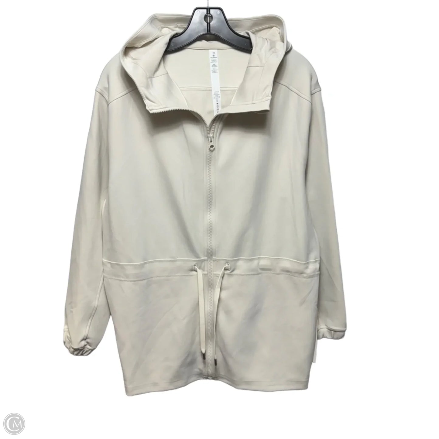 Gotta Hustle Athletic Jacket By Lululemon In Cream, Size: 10