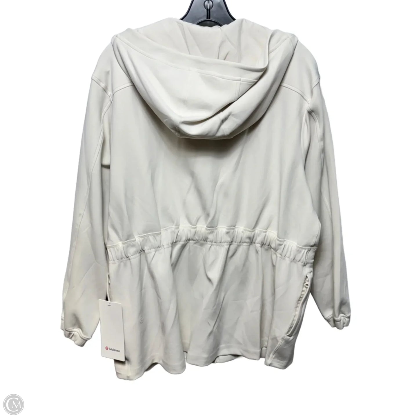 Gotta Hustle Athletic Jacket By Lululemon In Cream, Size: 10