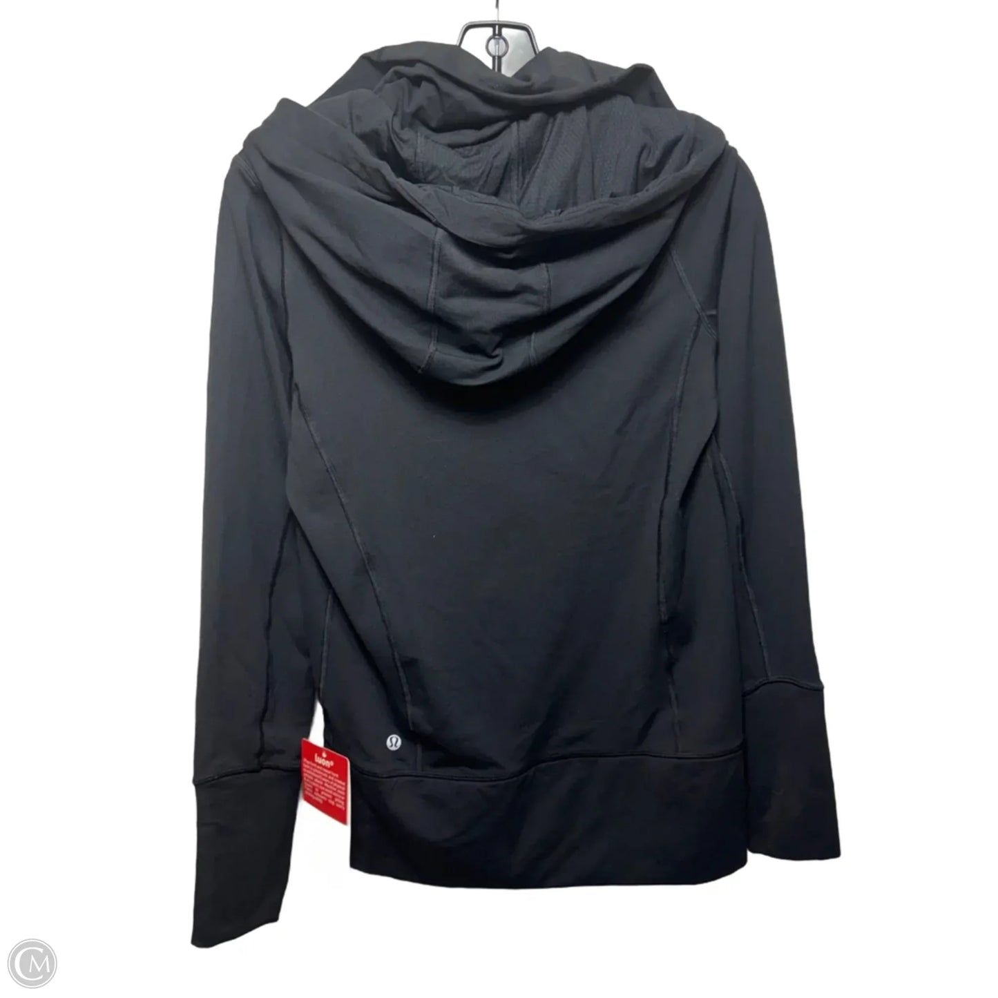 Stride Ruffle Athletic Jacket By Lululemon In Black, Size: 8