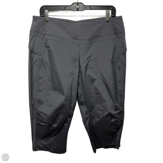Athletic Capris By Lululemon In Grey, Size: 10
