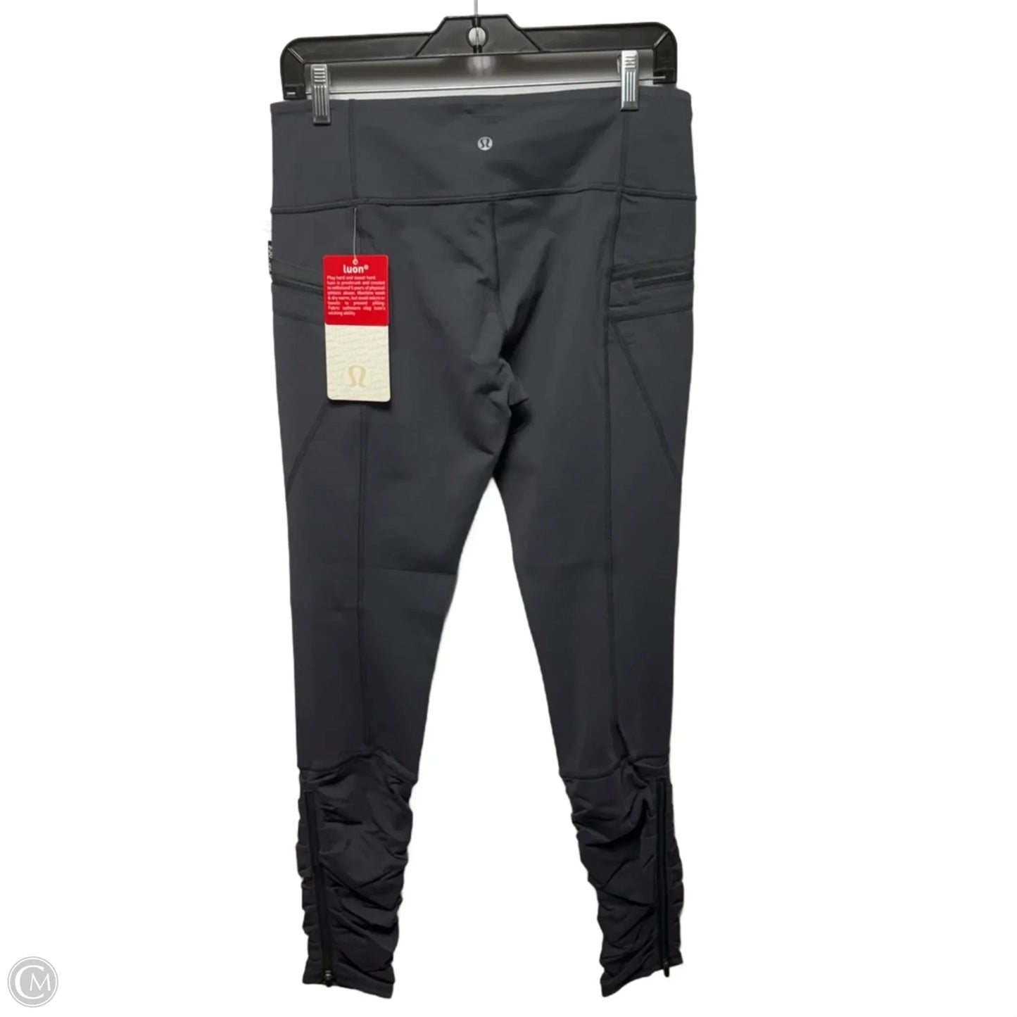 Insight Athletic Leggings By Lululemon In Grey, Size: 10