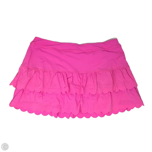 Skort Designer By Lilly Pulitzer In Pink, Size: Xl