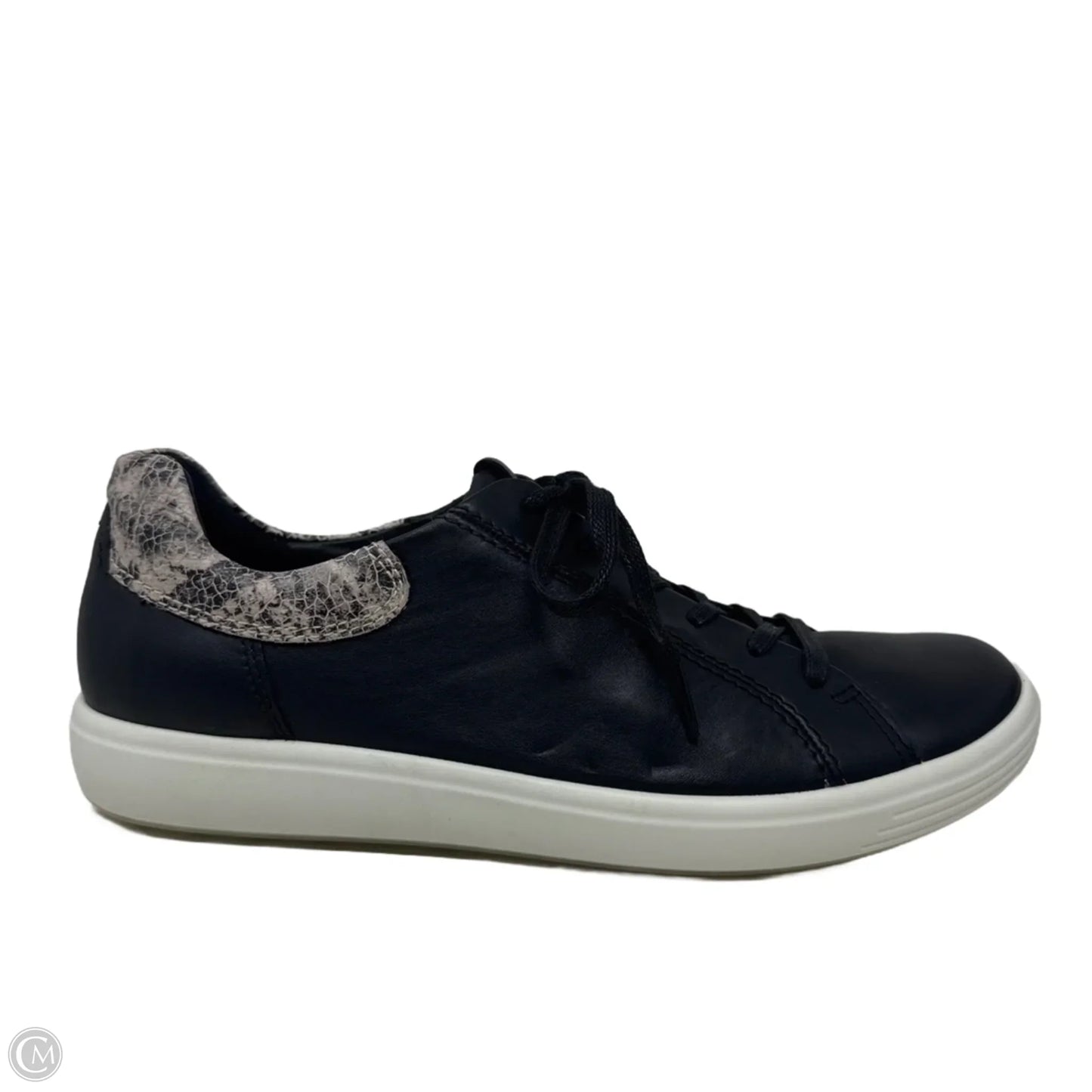 Shoes Flats By Ecco In Black, Size: 12