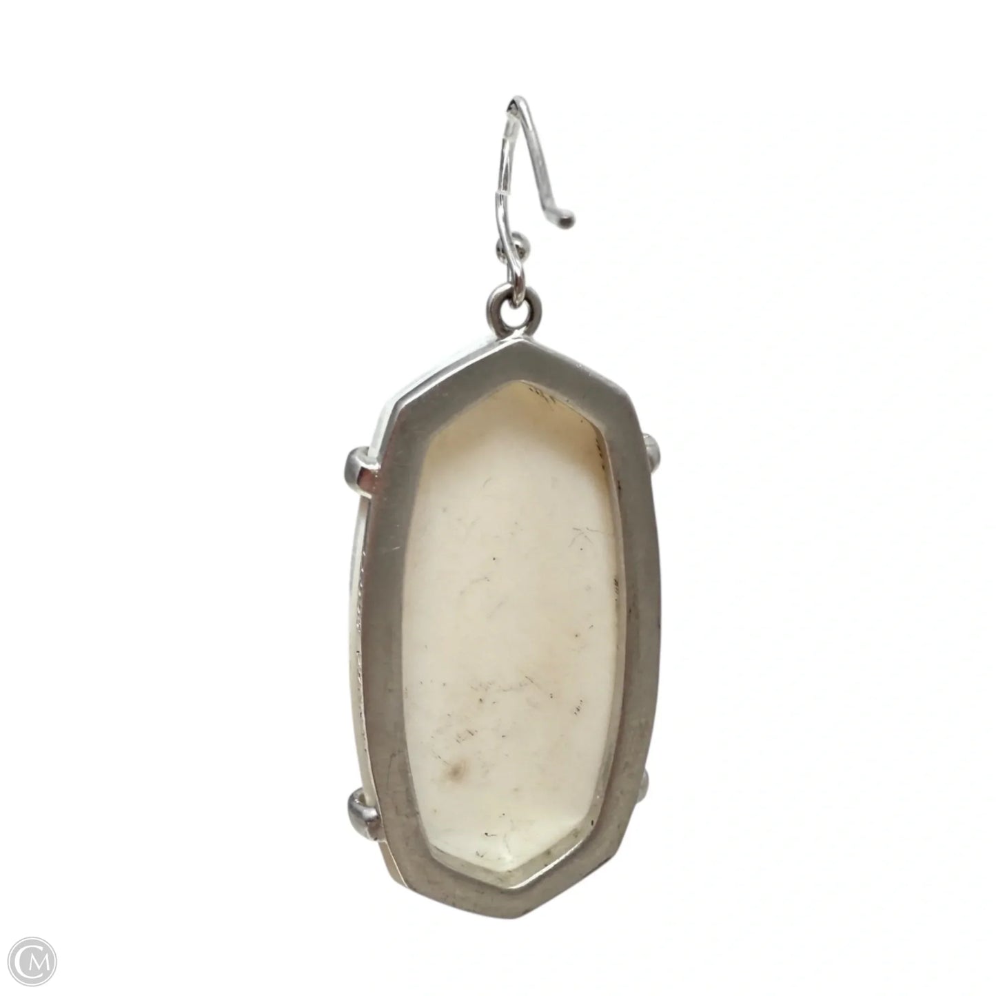 Esme Rhodium &White Mother Of Pearl Dangle Earrings By Kendra Scott