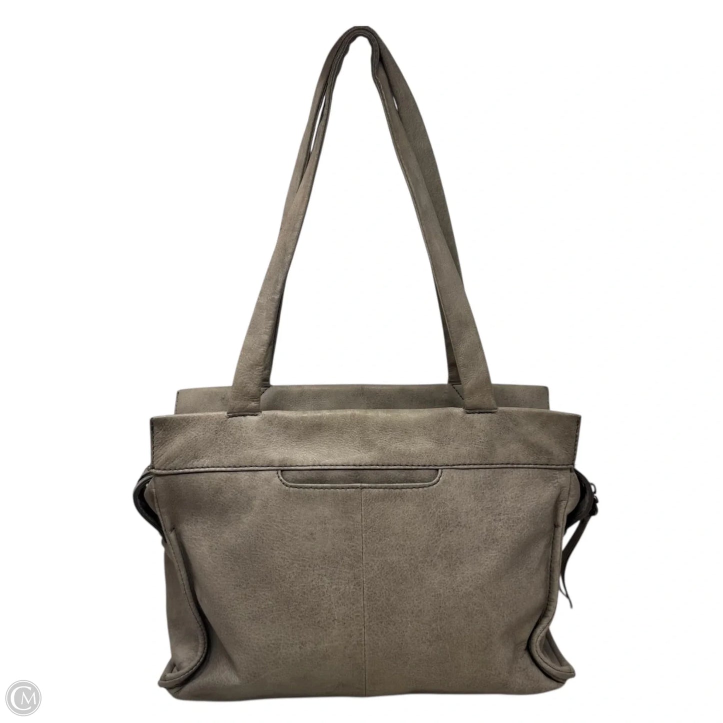 Seeker Tote Handbag Leather By Hobo Intl, Size: Medium
