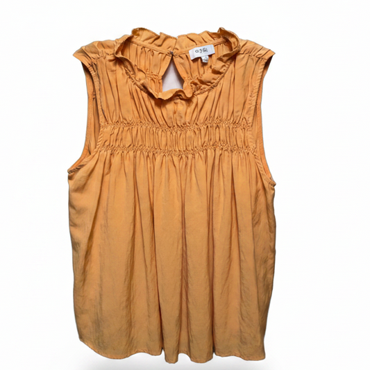 Top Sleeveless By Gilli In Orange, Size: M