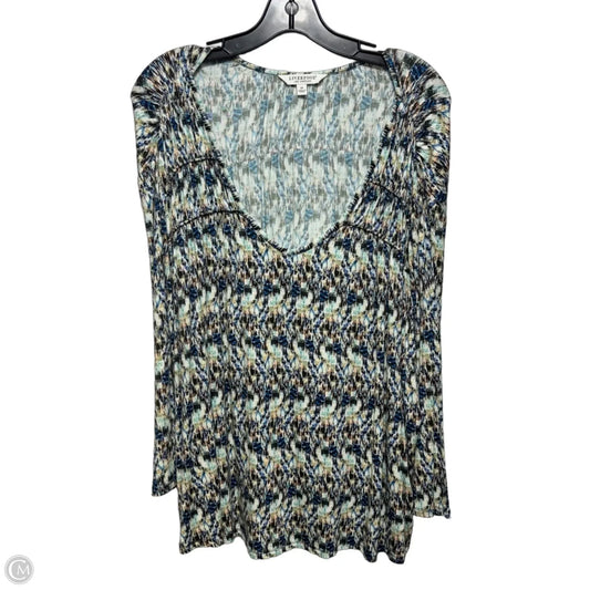 Top Short Sleeve By Liverpool In Multi-colored, Size: 2x