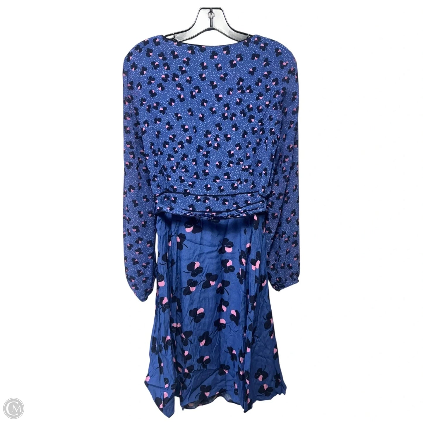 Dress Casual Midi By Boden In Blue, Size: 10