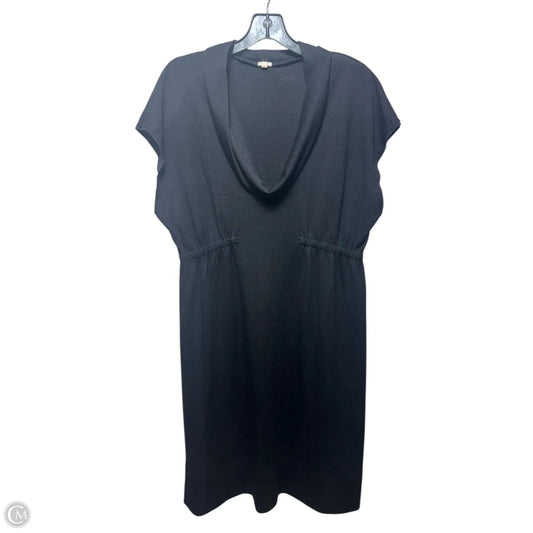Dress Casual Midi By J. Crew In Black, Size: Xl