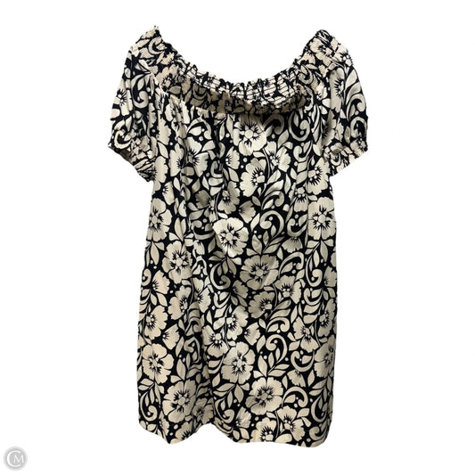 Dress Casual Short By Boden In Black & Cream, Size: 12