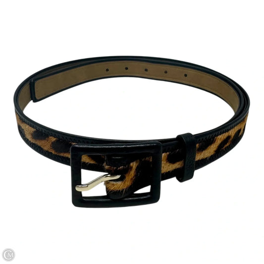 Leopard Belt Leather By Talbots, Size: Large