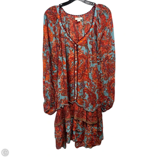 Dress Casual Short By Sundance In Paisley Print, Size: M