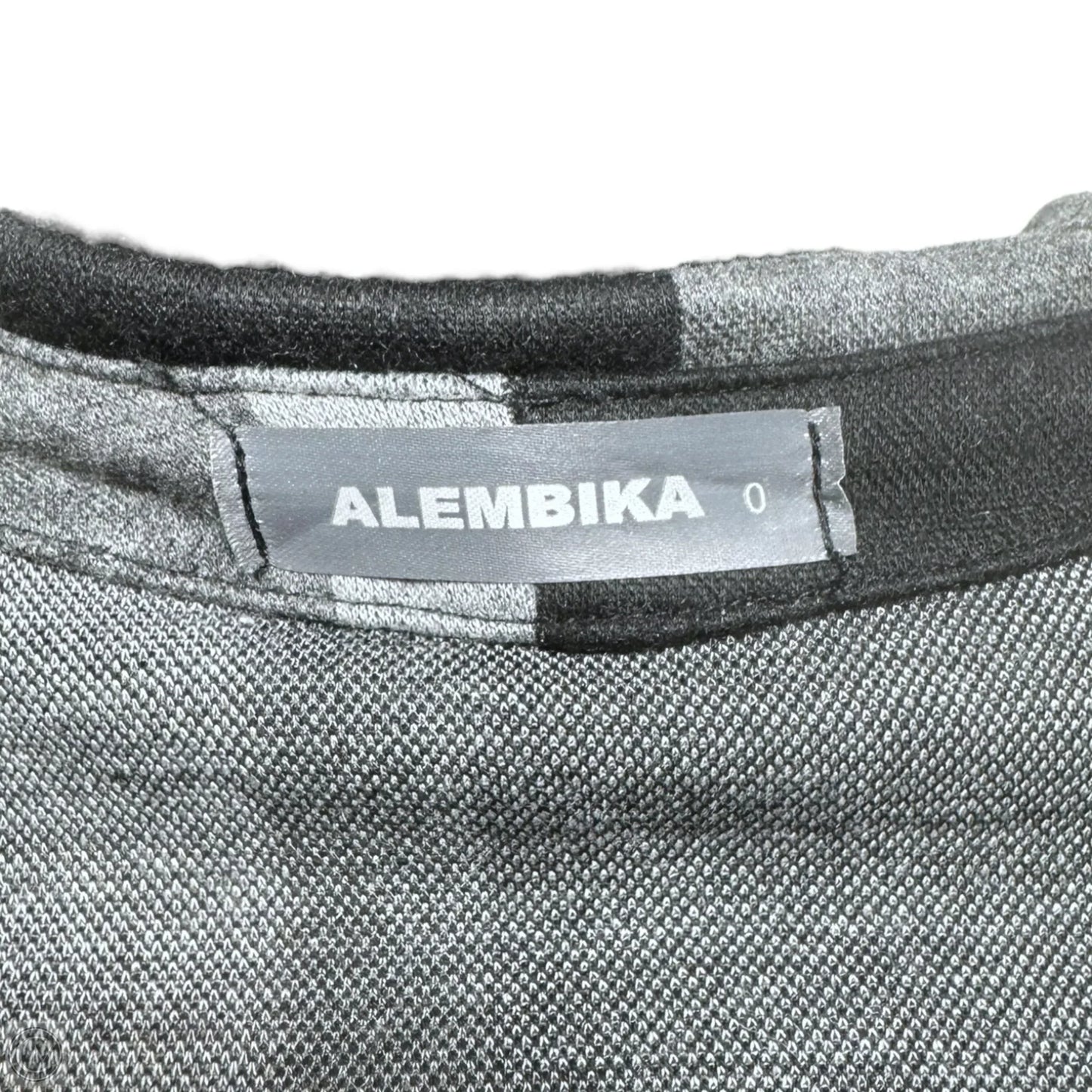 Coat Other By Alembika In Black & Grey, Size: S