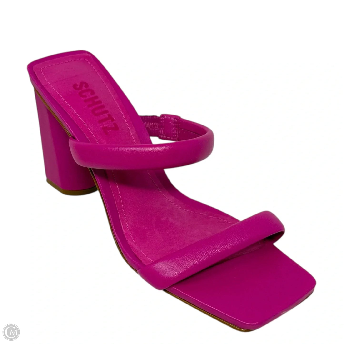 Ully Nappa Leather Sandals By Schutz In Pink, Size: 5