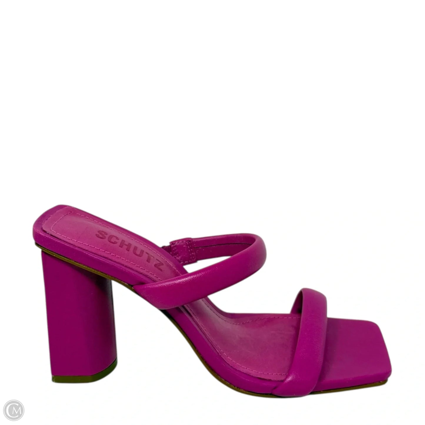 Ully Nappa Leather Sandals By Schutz In Pink, Size: 5