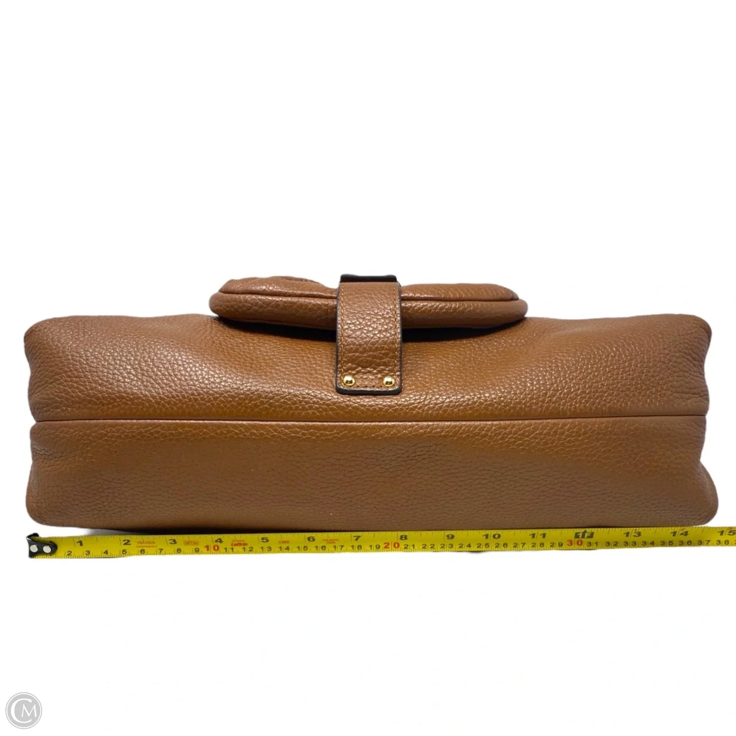 Fulton Leather Hobo Designer By Michael Kors, Size: Medium